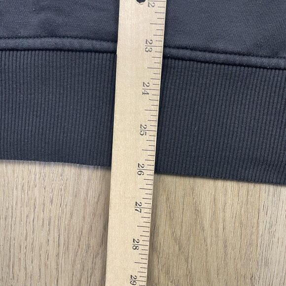 G-Star RAW Sweatshirt Mens Large Black Crewneck Pullover Logo RAW Graphic Fleece - Picture 11 of 12